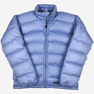 Vintage Patagonia Baby Blue Insulated Puffer Jacket
